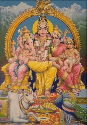 четыре Бога, приоритетное поклонение которым совершается в Тантрической традиции. . Это Кула (Семья Шивы):  Ганеша, Шива, Шакти и Субраманья.        