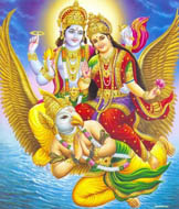 Лакшми, также Шри, Падма, Камала, известная также супруга и воплощение творческой энергии Вишну, а также Богиня богатства и процветания.
